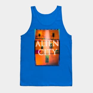 Alien City Modern Design Tank Top